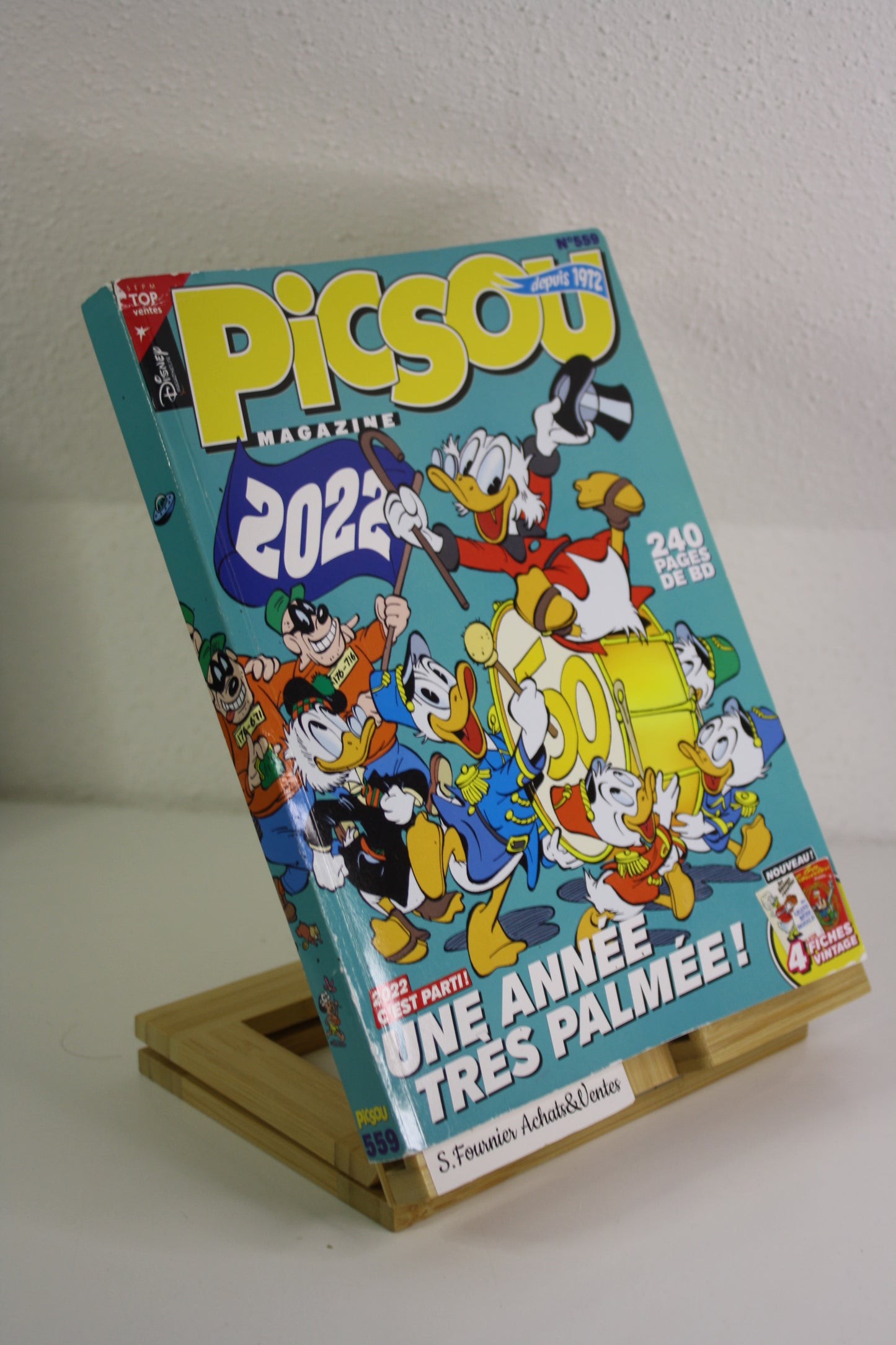 Bonne Année 2022 – Picsou Magazine – Collectif – Unique Héritage Média – Périodique – 2022