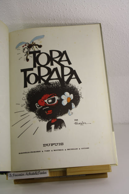 Tora Torapa – Spirou et Fantasio – Fournier – Dupuis – Réédition – 1976