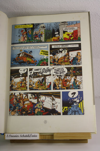 Tora Torapa – Spirou et Fantasio – Fournier – Dupuis – Réédition – 1976
