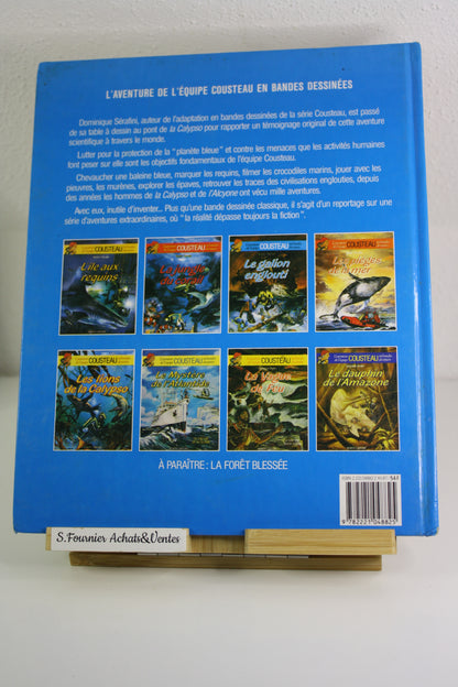 La jungle du corail – Les aventures de l’équipe Cousteau – Sérafini Paccalet – Robert Lafont - Réédition - 1990
