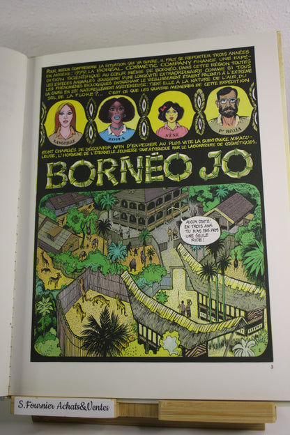 Tome 1 – Bornéo Jo – Dubos Pichard – Dargaud – EO – 1983