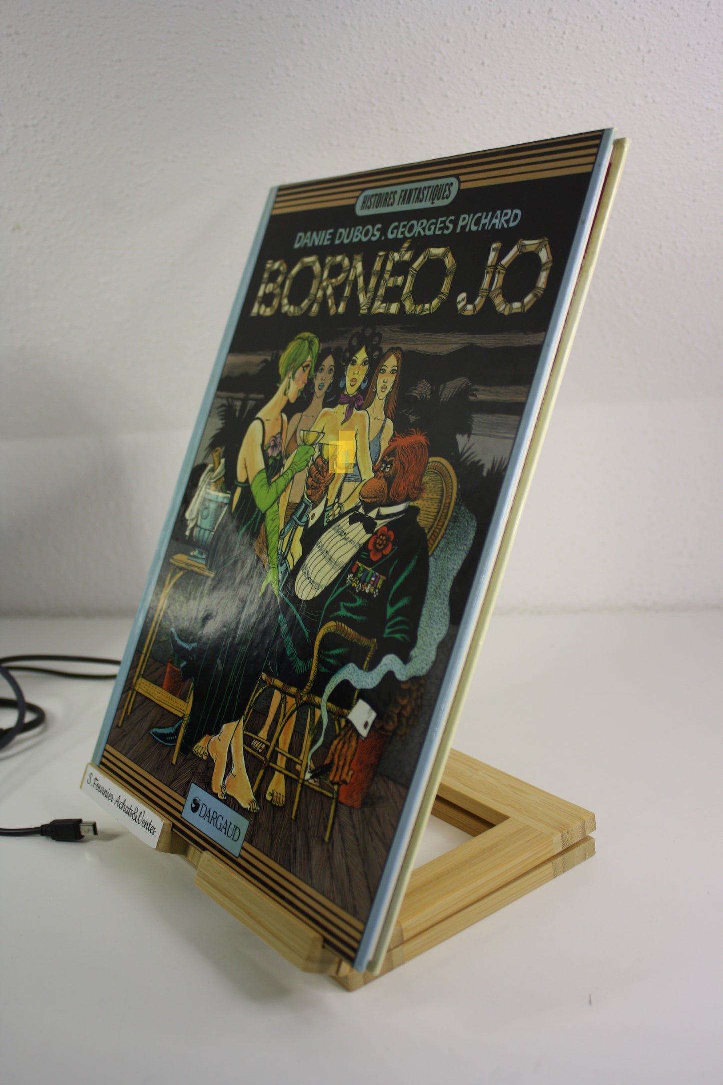 Tome 1 – Bornéo Jo – Dubos Pichard – Dargaud – EO – 1983
