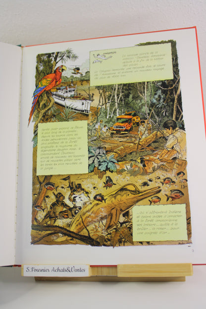 La forêt blessée – Les aventures de l’équipe Cousteau – Sérafini – Robert Laffont – Réédition – 1991