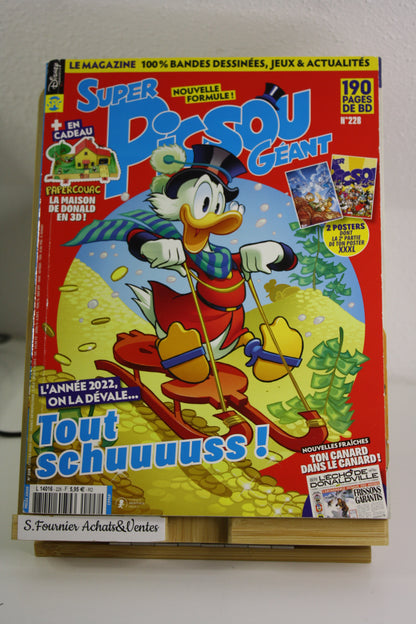 Par-delà les confins du monde n°228 – Super Picsou magazine – Collectif – Unique Heritage Presse - Périodique - 2022