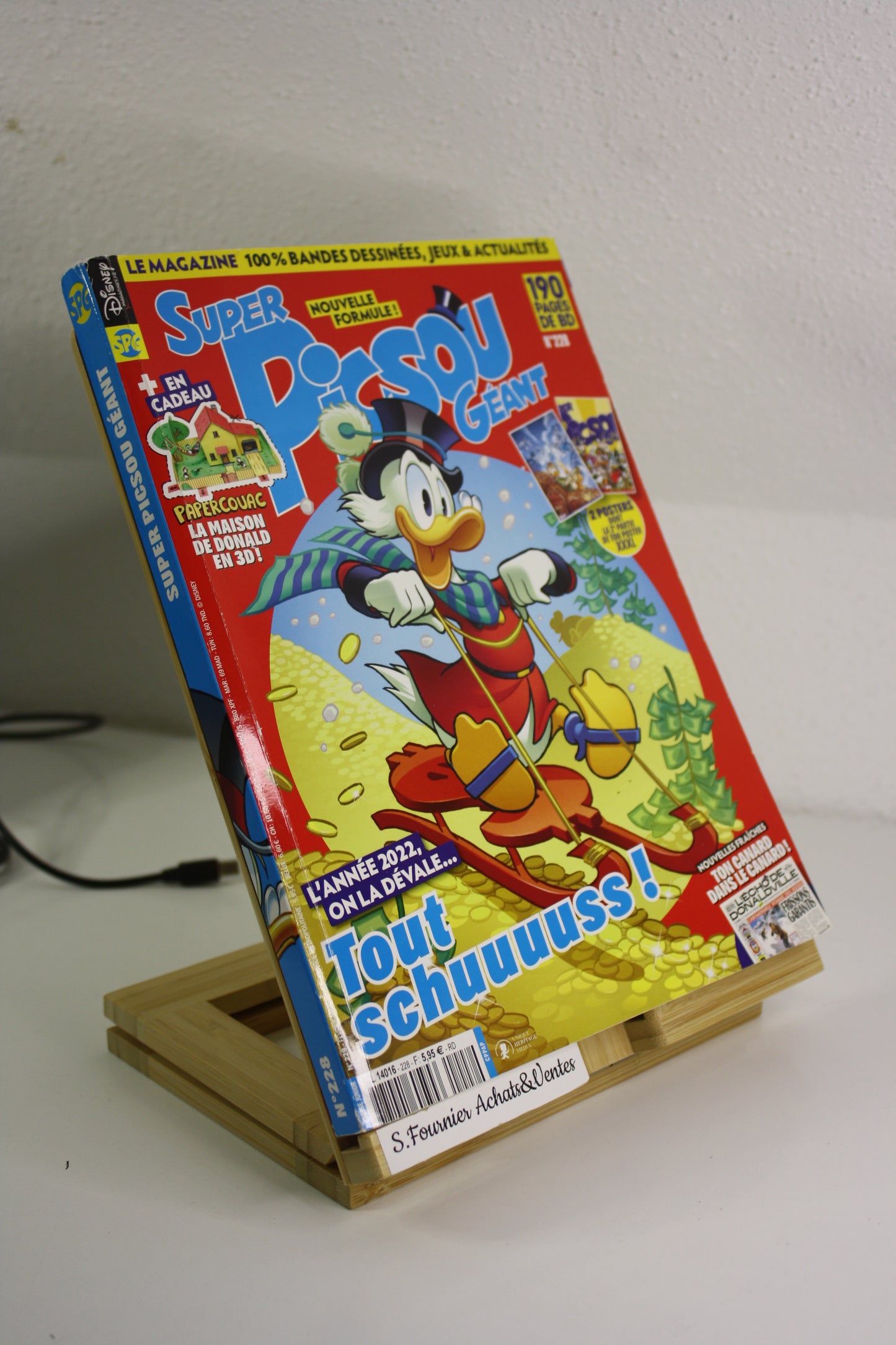 Par-delà les confins du monde n°228 – Super Picsou magazine – Collectif – Unique Heritage Presse - Périodique - 2022