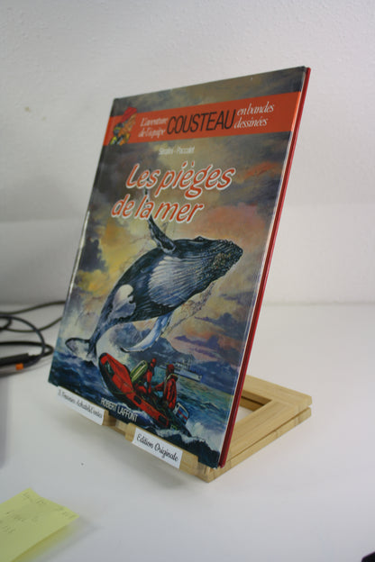 Les pièges de la mer – Les aventures de l’équipe Cousteau – Sérafini Paccalet – Robert Laffont – EO – 1986