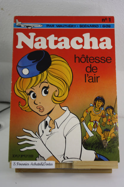 Hôtesse de l’air – Natacha – Walthéry Gos – Dupuis – Réédition – 1981