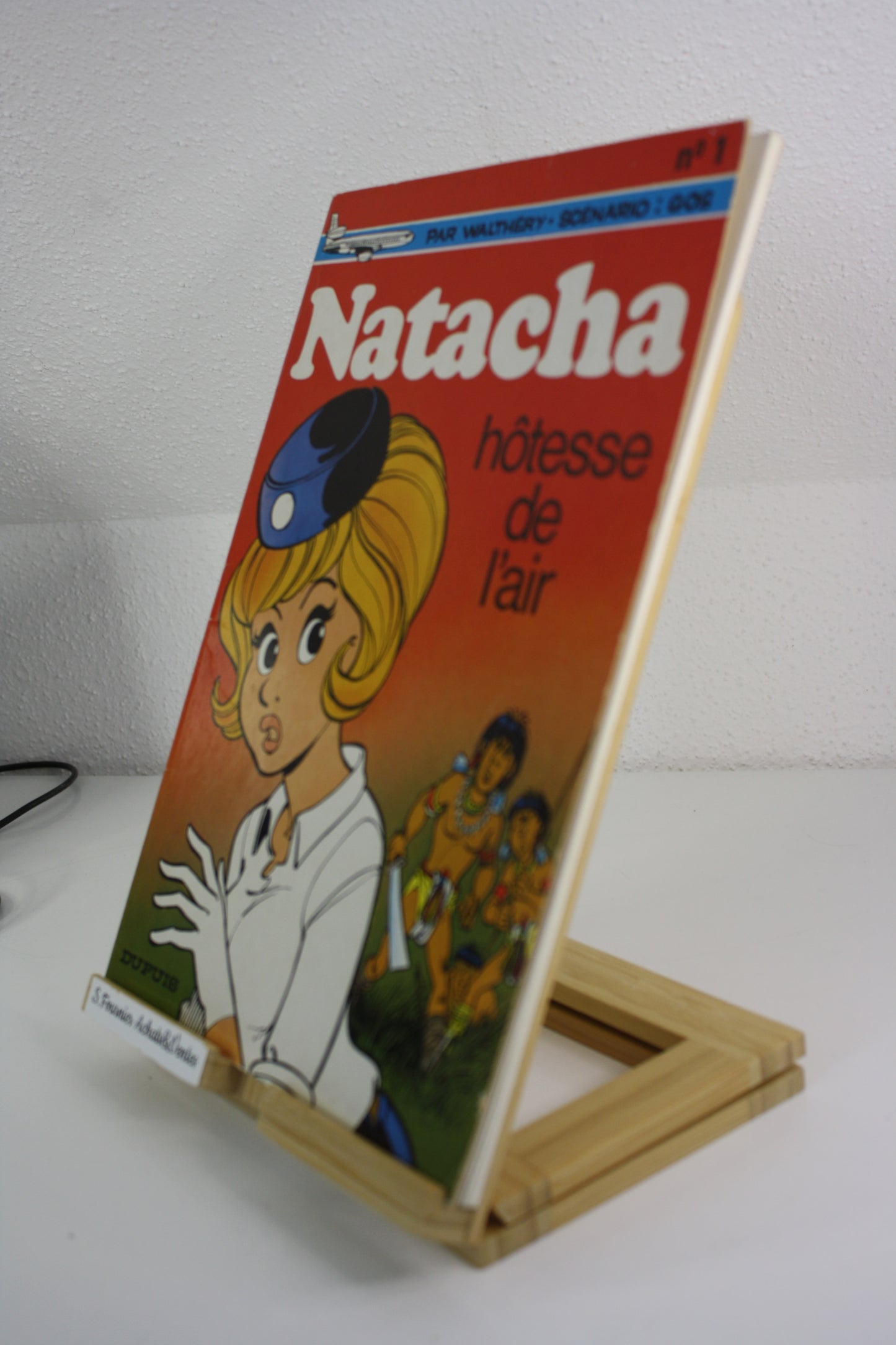 Hôtesse de l’air – Natacha – Walthéry Gos – Dupuis – Réédition – 1981