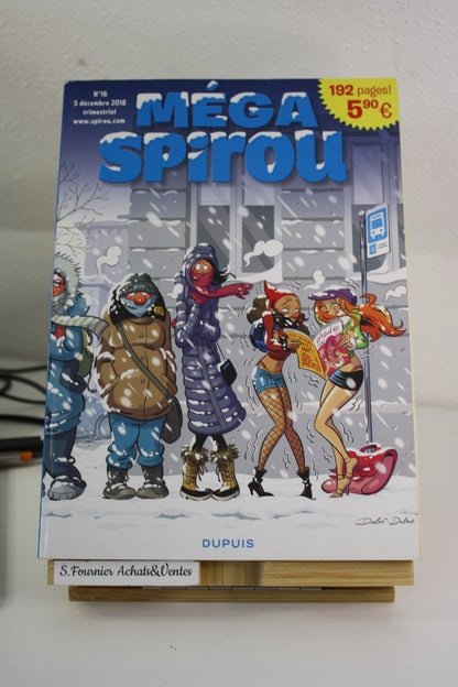 Hors série n°16 – Méga Spirou – Collectif – Dupuis – Périodique – 2018 - Trimestriel