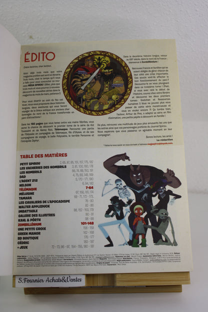Hors série n°16 – Méga Spirou – Collectif – Dupuis – Périodique – 2018 - Trimestriel