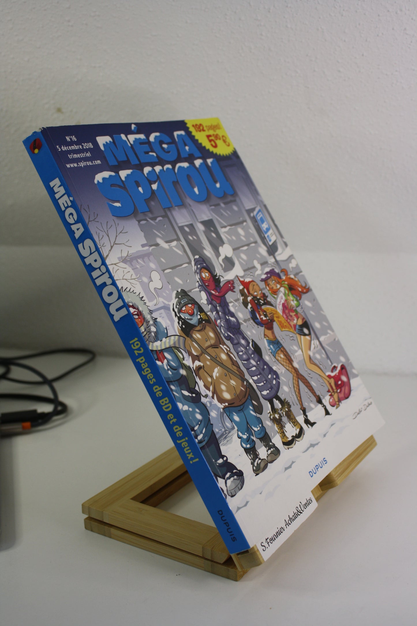 Hors série n°16 – Méga Spirou – Collectif – Dupuis – Périodique – 2018 - Trimestriel