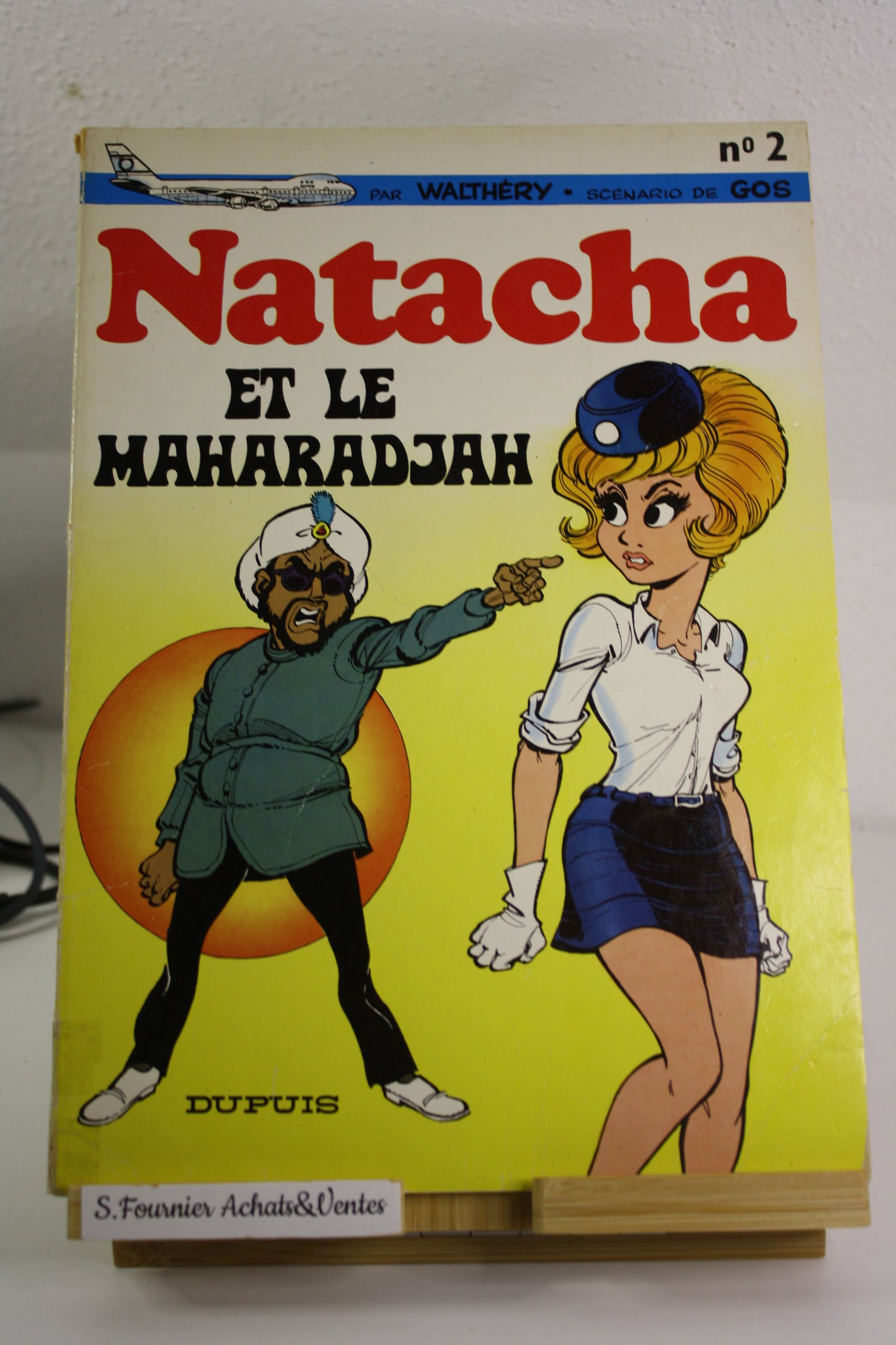 Natacha et le Maharadjah – Natacha – Walthéry – Dupuis – Réédition – 1981