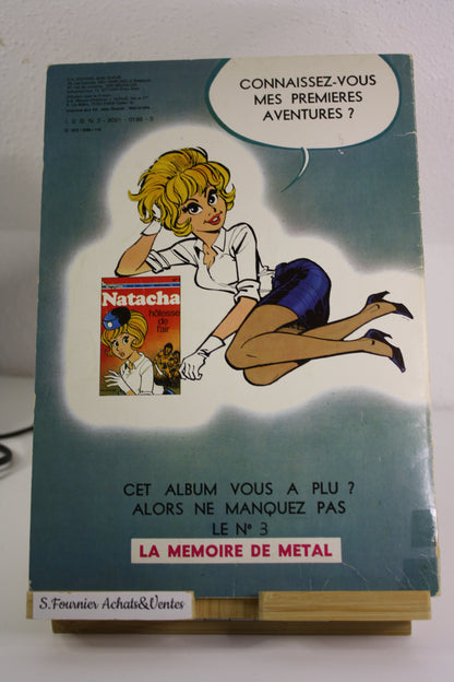 Natacha et le Maharadjah – Natacha – Walthéry – Dupuis – Réédition – 1981