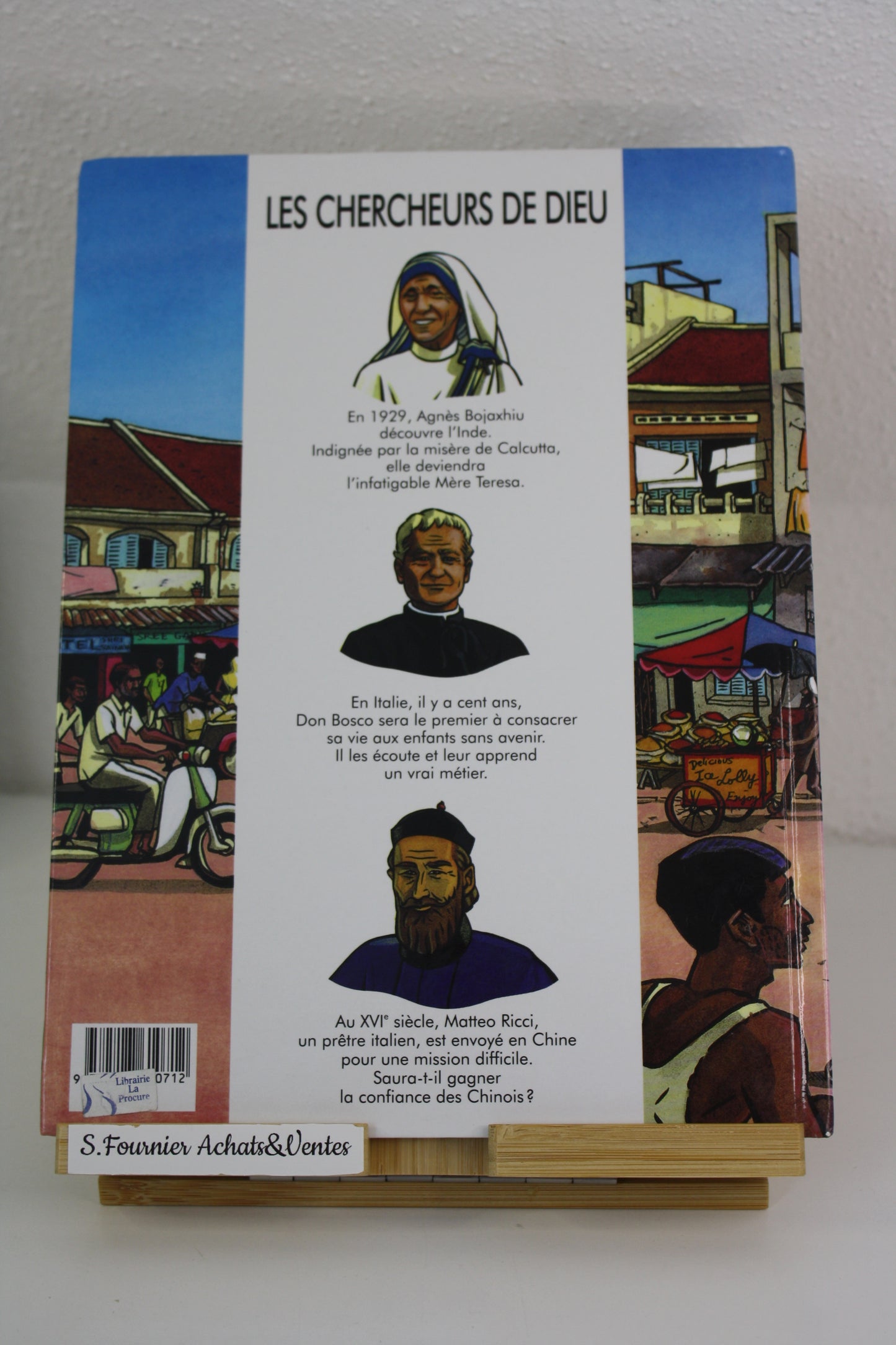 Tome 1 – Les chercheurs de dieu – Collectif – Bayard Jeunesse – Réédition – 2006