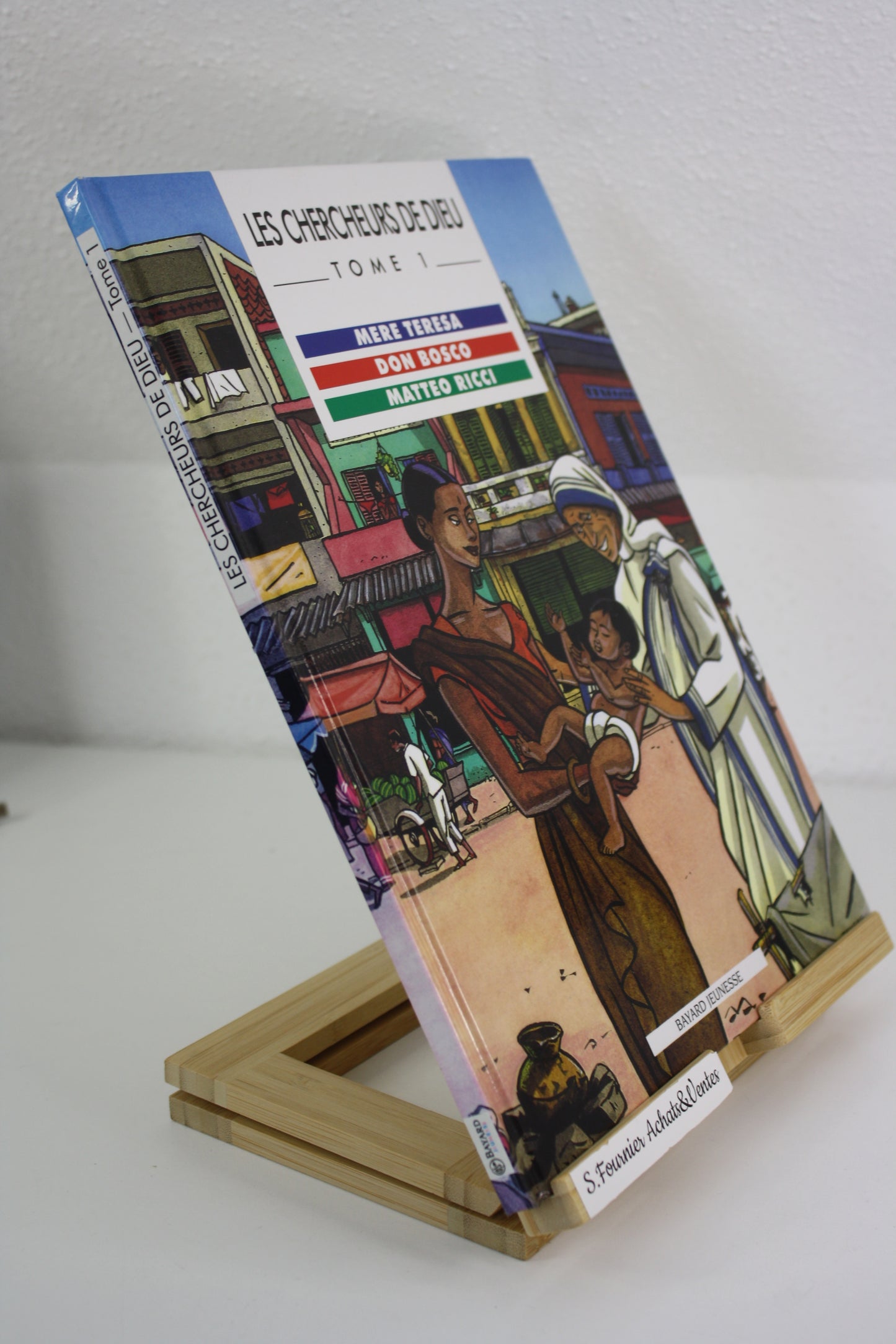 Tome 1 – Les chercheurs de dieu – Collectif – Bayard Jeunesse – Réédition – 2006