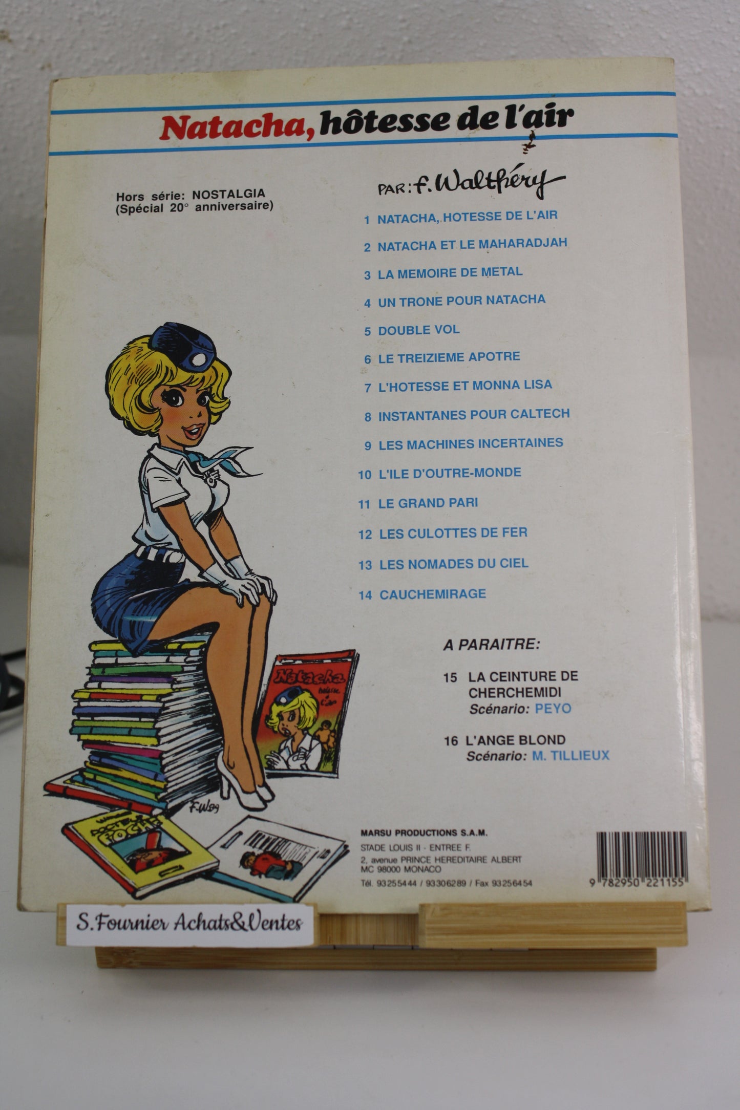 Cauchemirage – Natacha – Walthéry Mittéï Mythic – Marsu production – EO – 1989 - Nostalgia