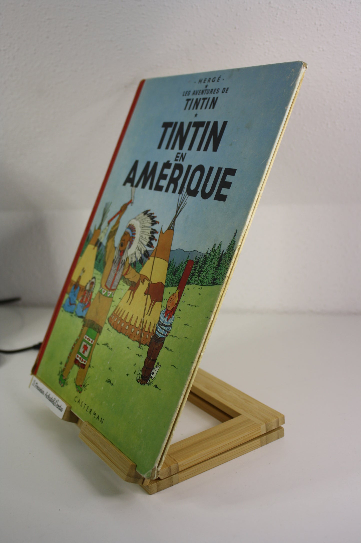 Tintin en Amérique – Tintin – Hergé – Casterman – Réédition – 1963 – B34