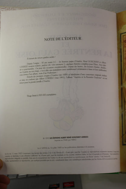 La rentrée gauloise (Dix histoires courtes) – Astérix – Goscinny Uderzo – Albert René – EO – 1993 – Edition publicitaire à tirage limité