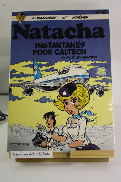 Instantanés pour Caltech – Natacha – Walthéry Jidéhem – Dupuis – EO – 1981
