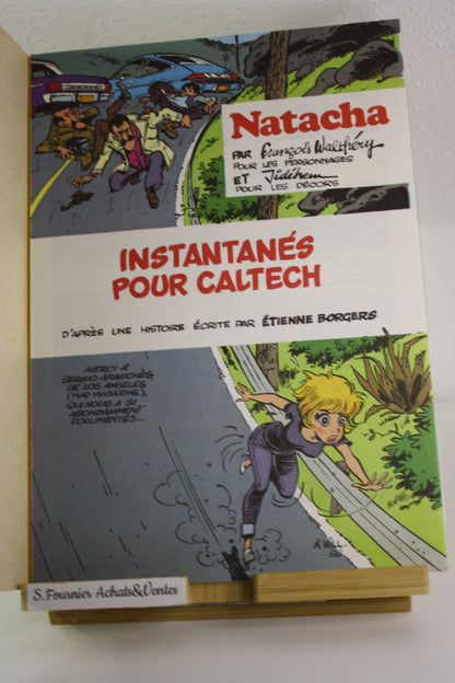 Instantanés pour Caltech – Natacha – Walthéry Jidéhem – Dupuis – EO – 1981