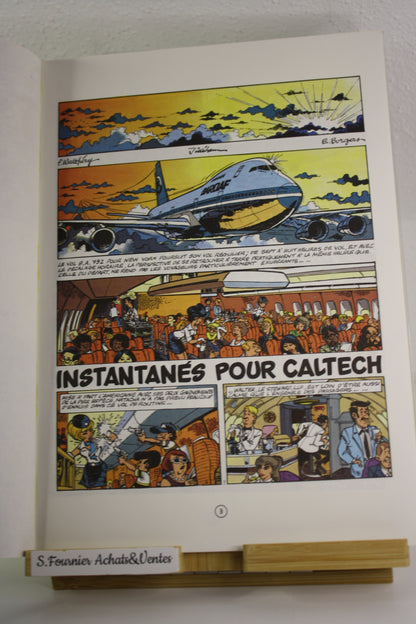Instantanés pour Caltech – Natacha – Walthéry Jidéhem – Dupuis – EO – 1981