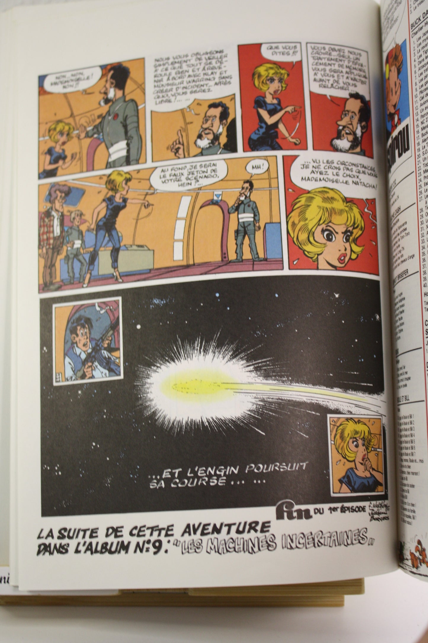 Instantanés pour Caltech – Natacha – Walthéry Jidéhem – Dupuis – EO – 1981