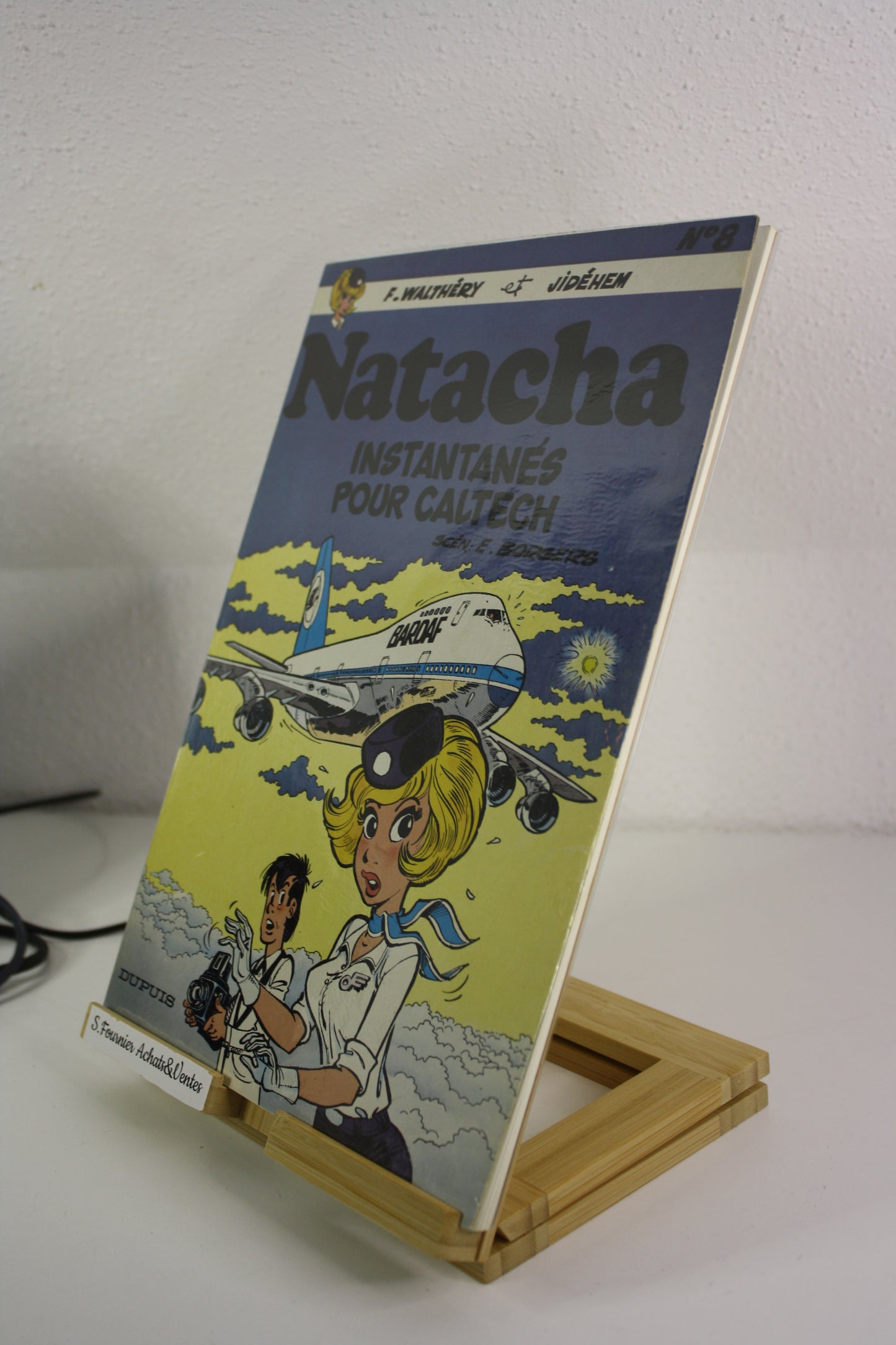 Instantanés pour Caltech – Natacha – Walthéry Jidéhem – Dupuis – EO – 1981