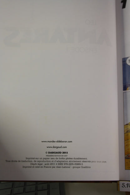 Episode 1 – Antares – Léo – Dargaud – Réédition – 2011