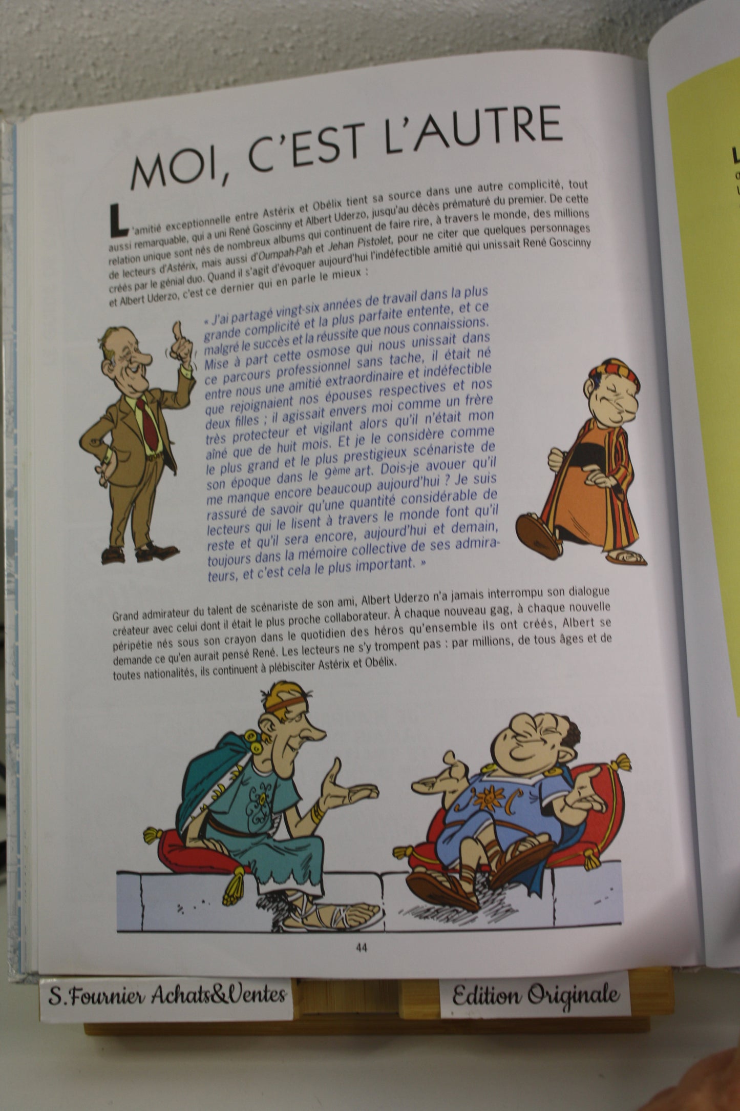 Le meilleur d’Astérix : L’amitié – Astérix – Goscinny Uderzo – Albert René – EO – 2014
