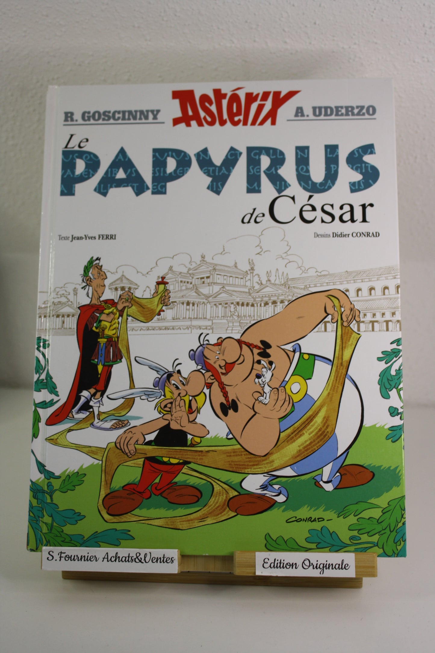 Le papyrus de César – Astérix – Ferry Conrad – Albert René – EO – 2015