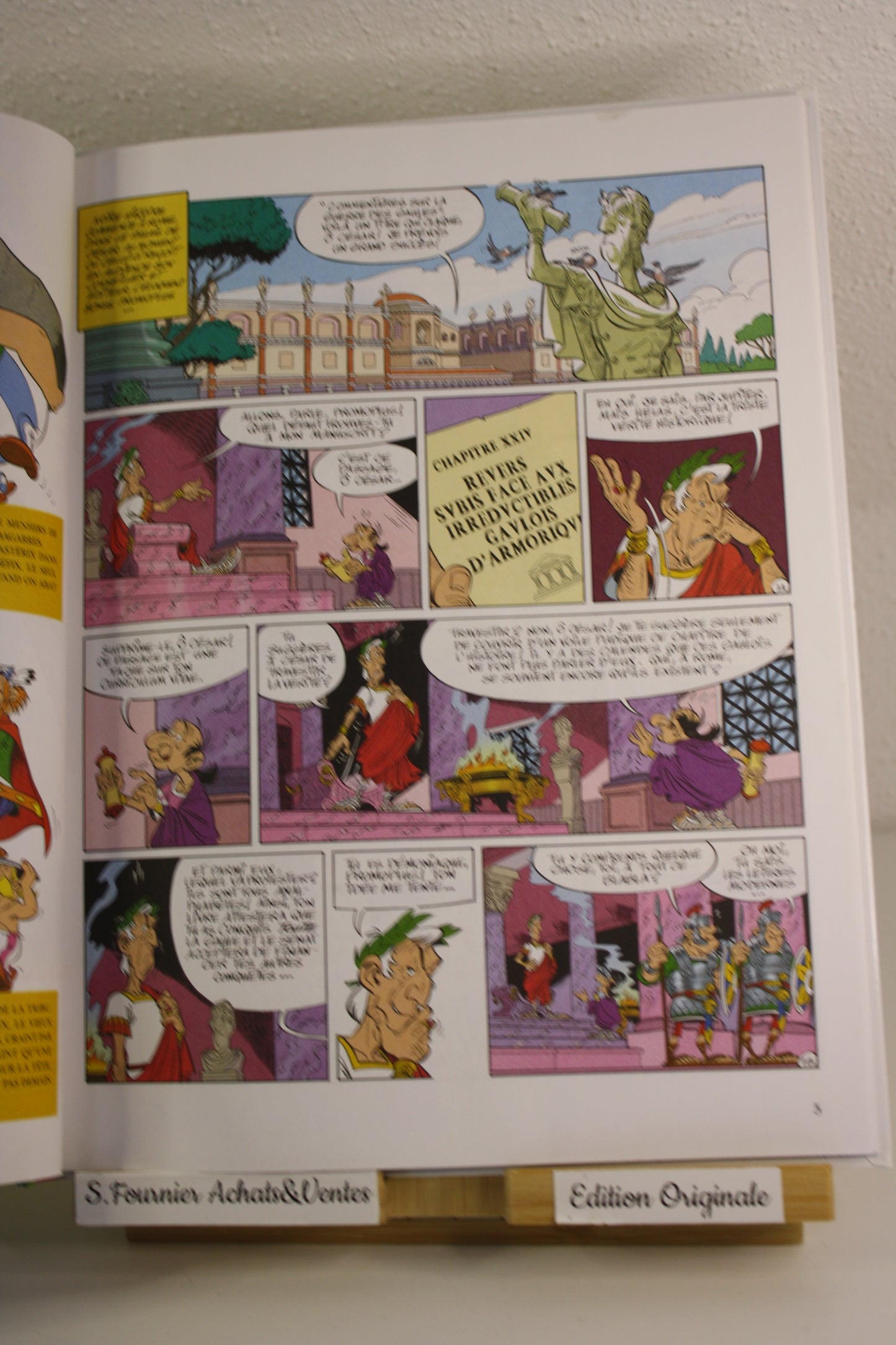 Le papyrus de César – Astérix – Ferry Conrad – Albert René – EO – 2015