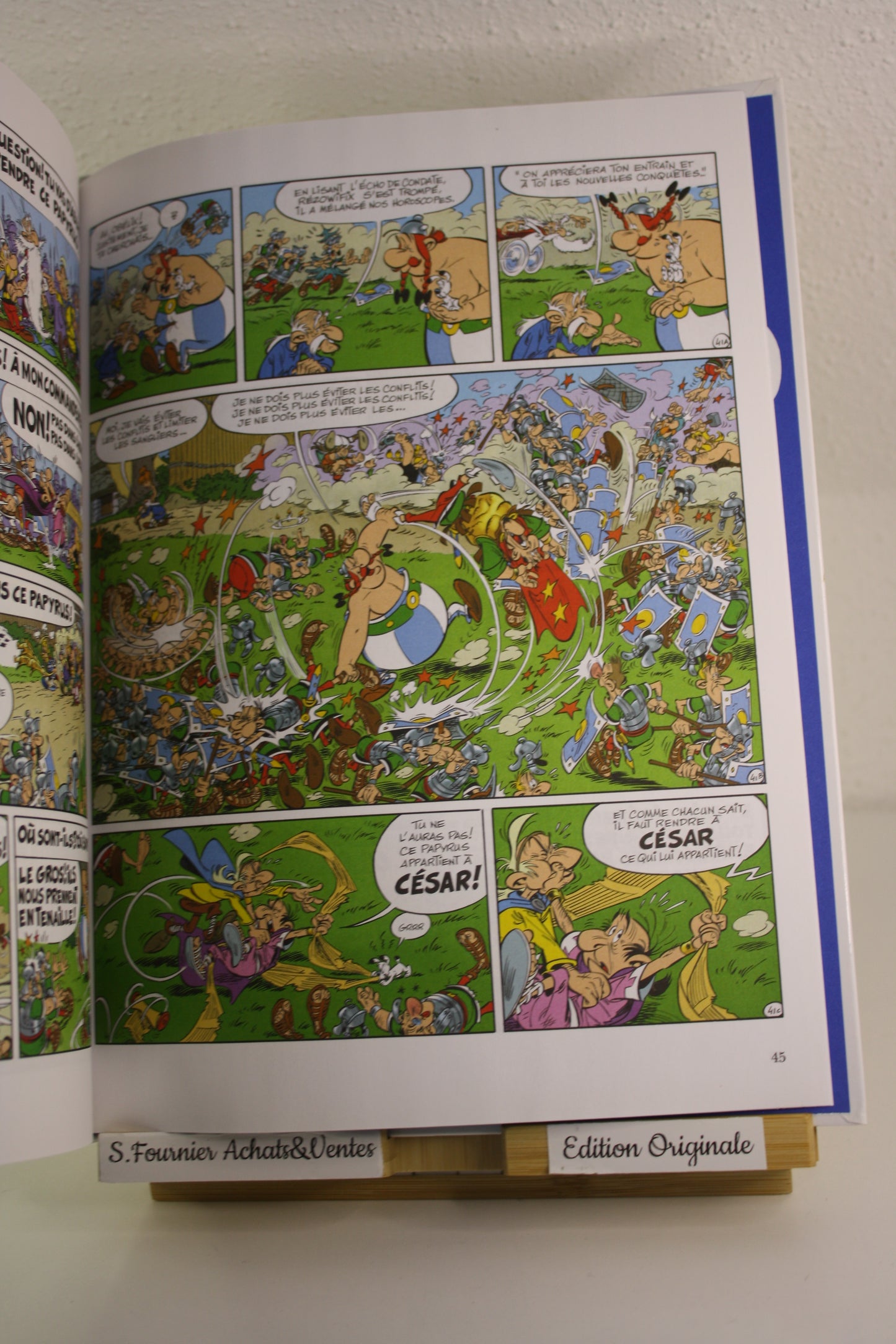 Le papyrus de César – Astérix – Ferry Conrad – Albert René – EO – 2015