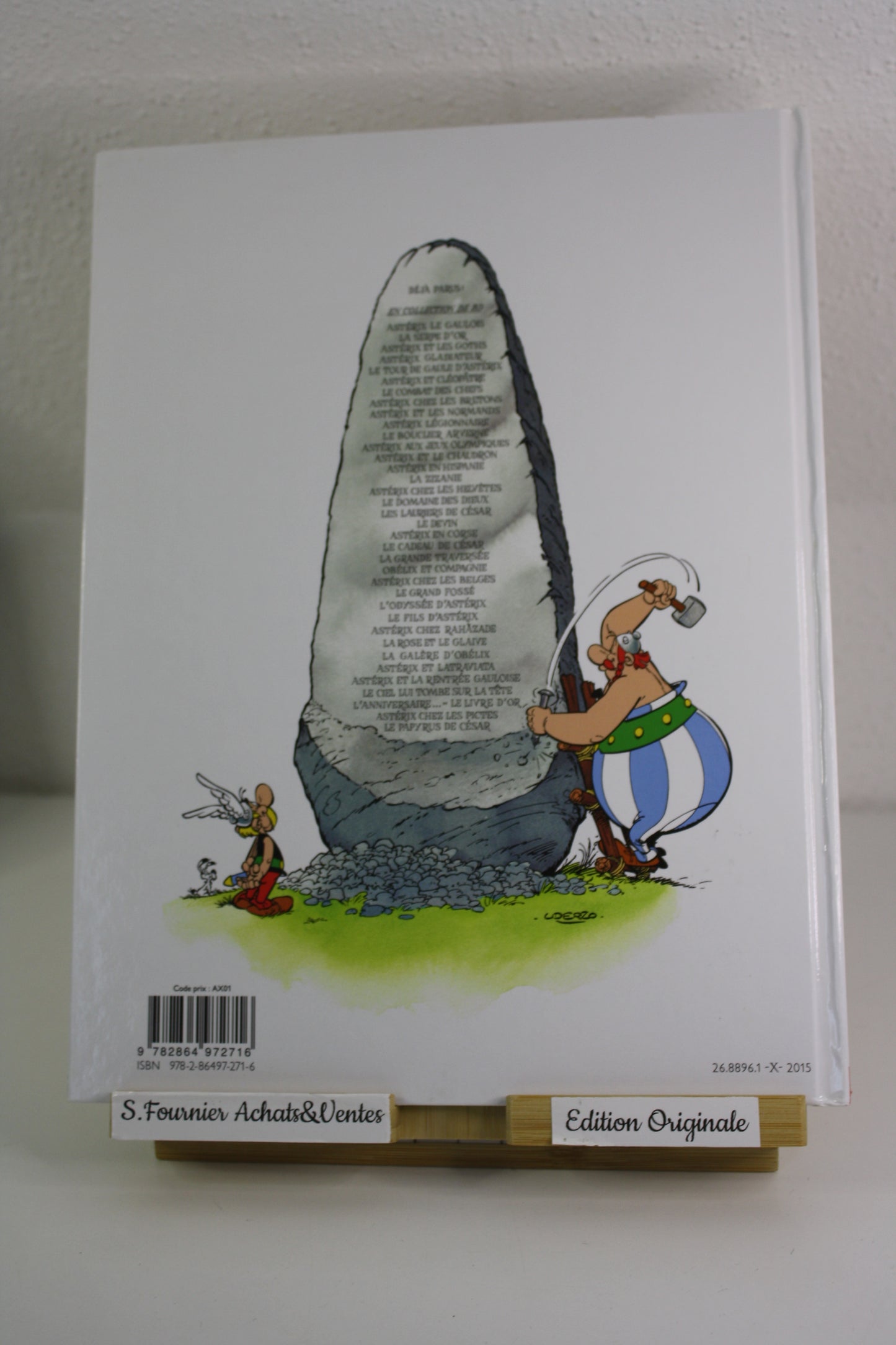 Le papyrus de César – Astérix – Ferry Conrad – Albert René – EO – 2015