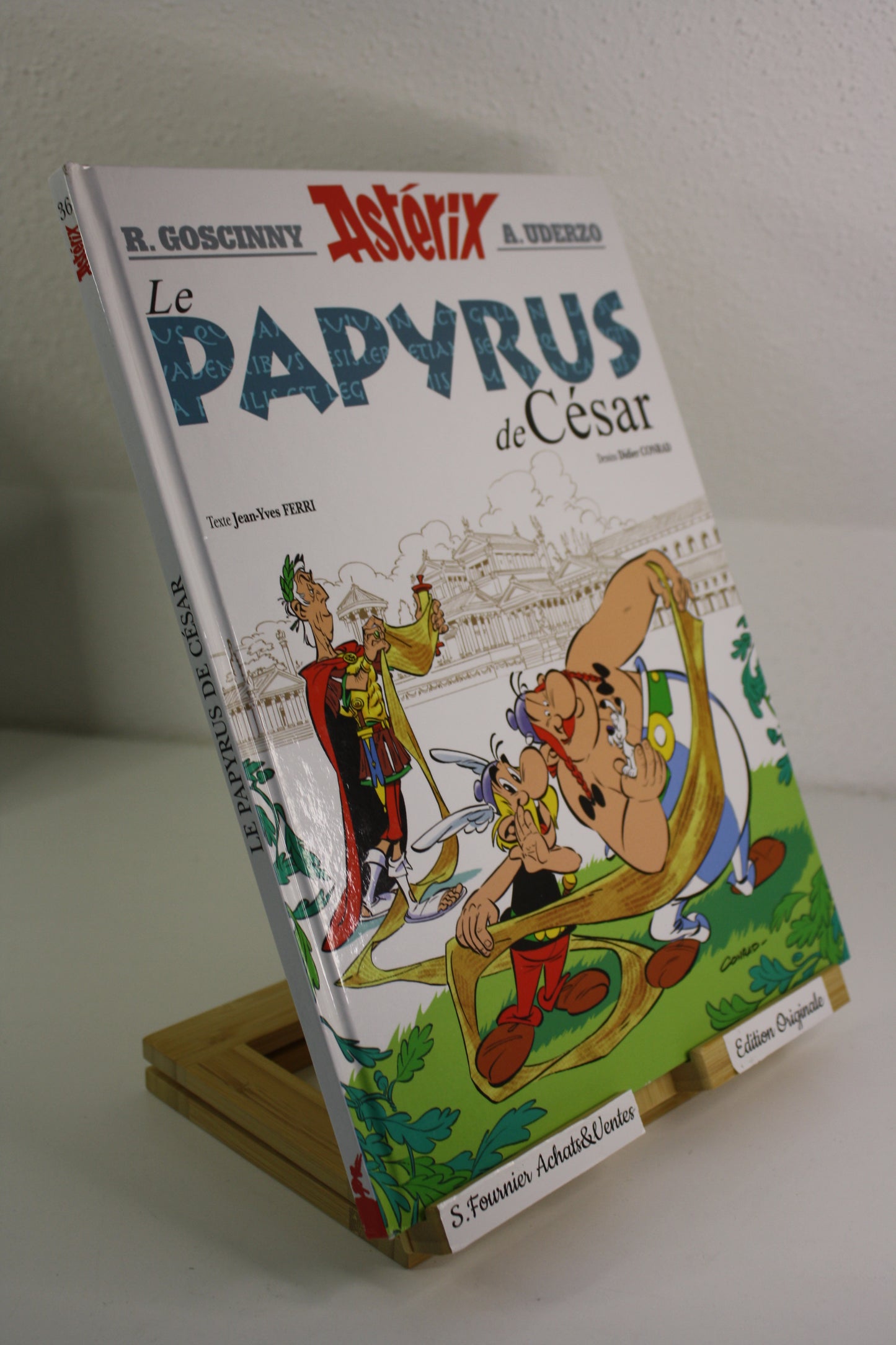 Le papyrus de César – Astérix – Ferry Conrad – Albert René – EO – 2015