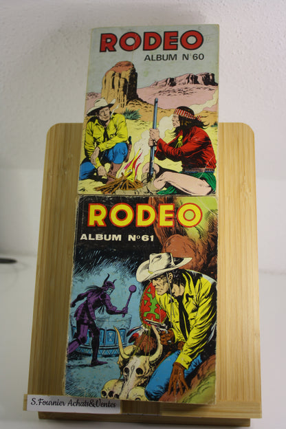 Album recueil n°60 et 61 – Rodéo – Collectif – LUG – Périodique – 1977