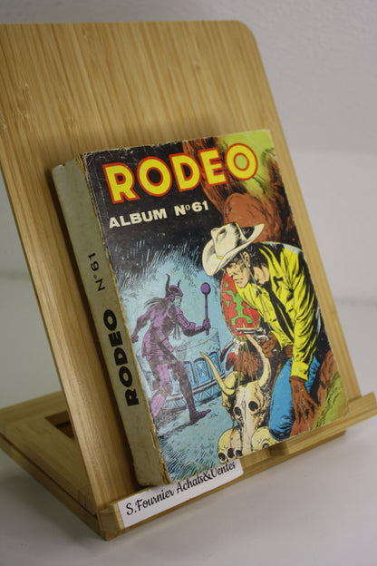 Album recueil n°60 et 61 – Rodéo – Collectif – LUG – Périodique – 1977