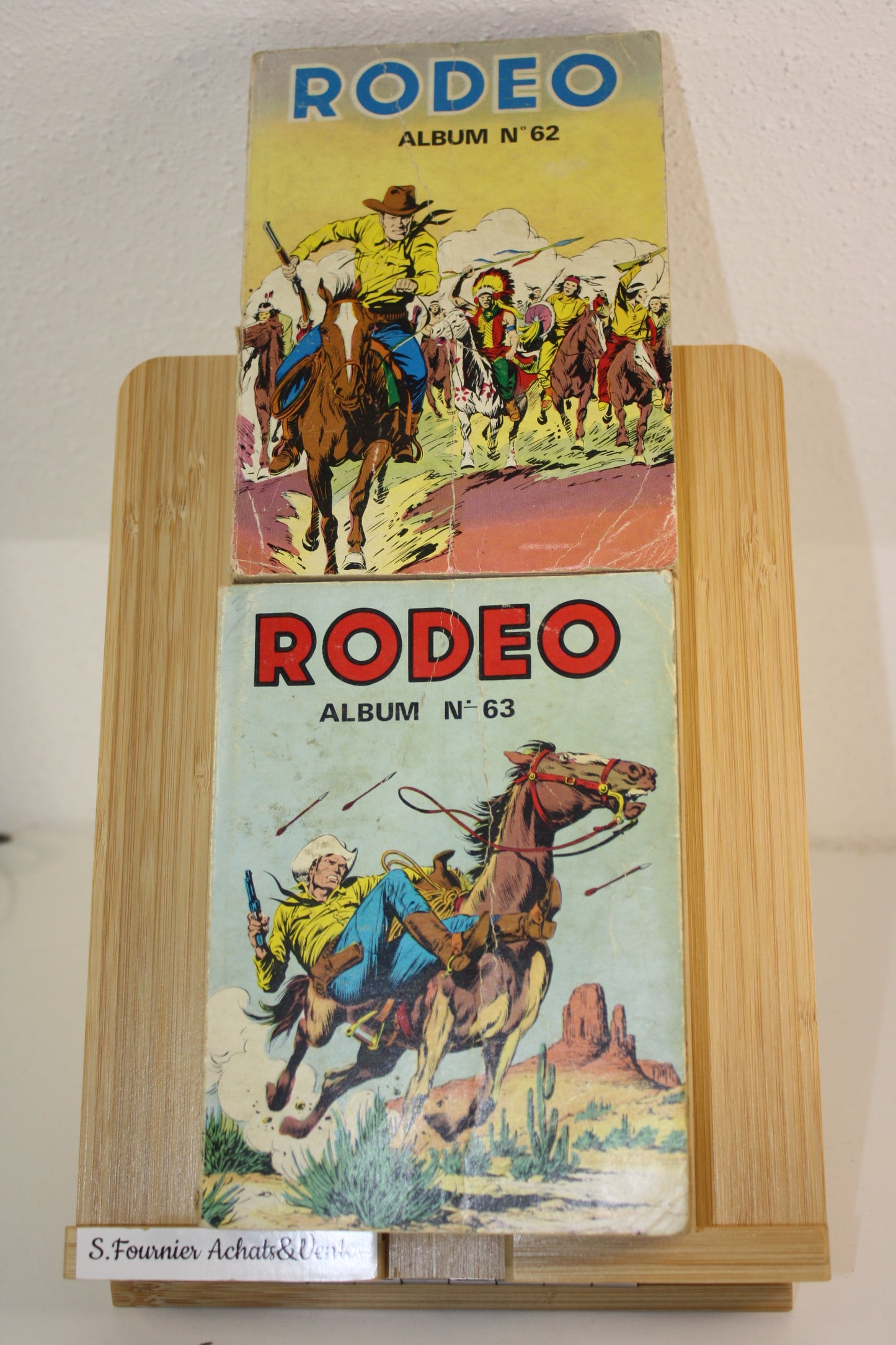 Album recueil n°62 et 63 – Rodéo – Collectif – LUG – Périodique – 1977