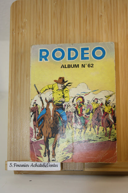 Album recueil n°62 et 63 – Rodéo – Collectif – LUG – Périodique – 1977