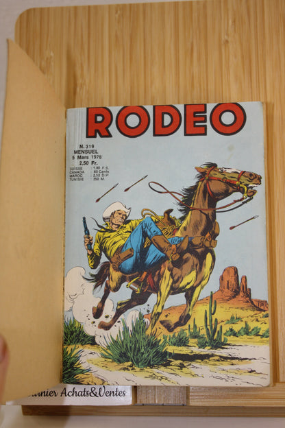 Album recueil n°62 et 63 – Rodéo – Collectif – LUG – Périodique – 1977