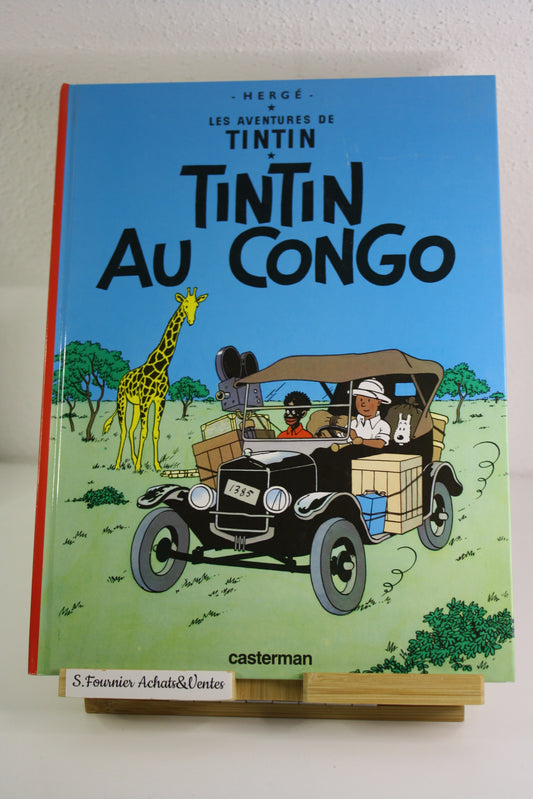 Tintin au Congo – Tintin – Hergé – Casterman – Réédition – 2000/2