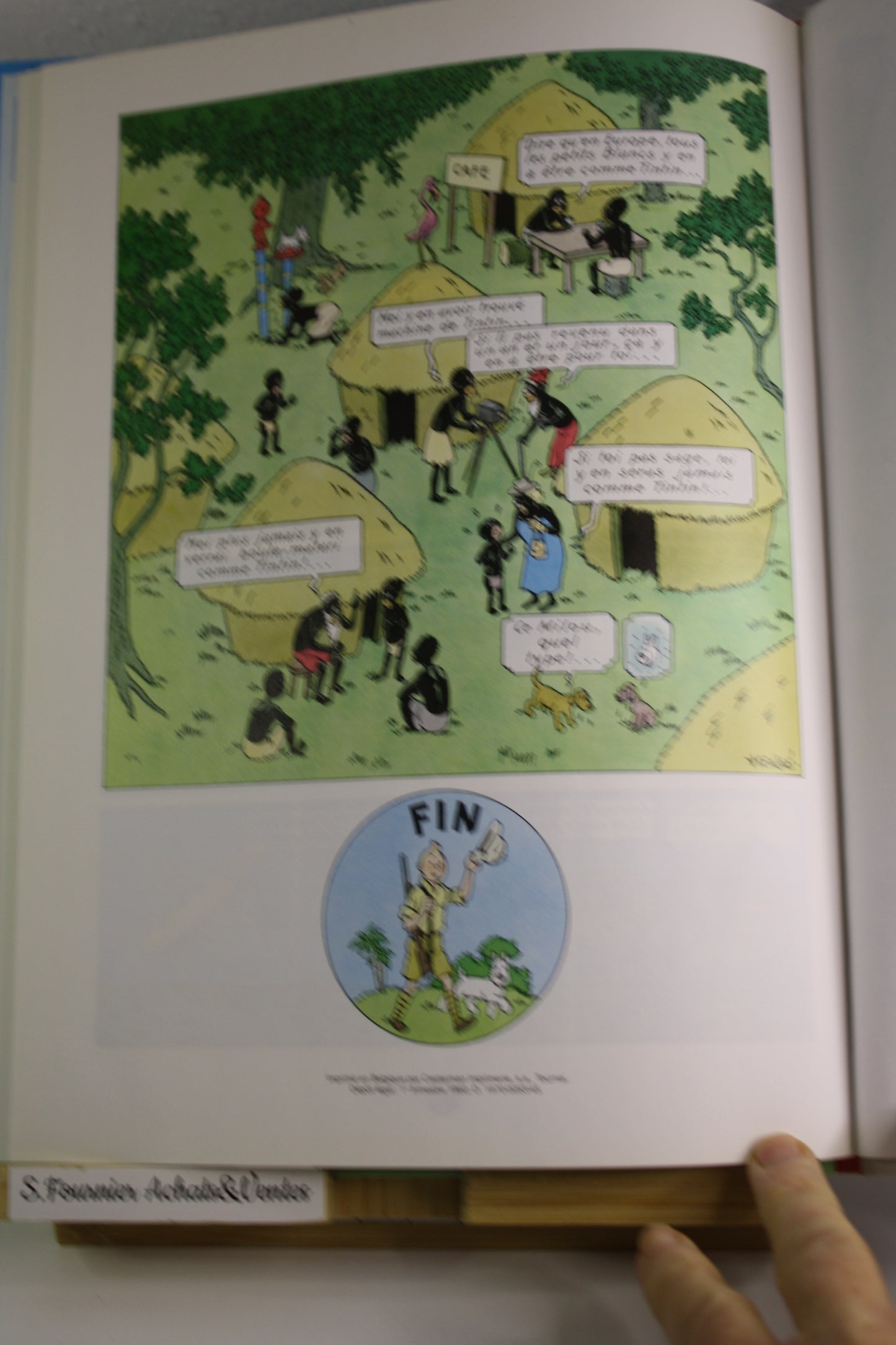 Tintin au Congo – Tintin – Hergé – Casterman – Réédition – 2000/2