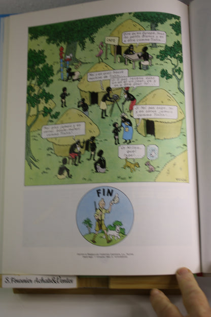 Tintin au Congo – Tintin – Hergé – Casterman – Réédition – 2000/2