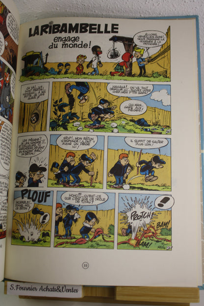 La ribambelle enquête – La ribambelle – Roba Jidéhem Tillieux – Dupuis – Réédition – 1984