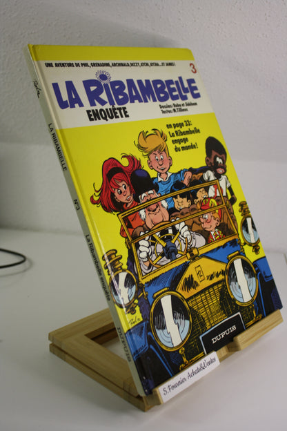 La ribambelle enquête – La ribambelle – Roba Jidéhem Tillieux – Dupuis – Réédition – 1984