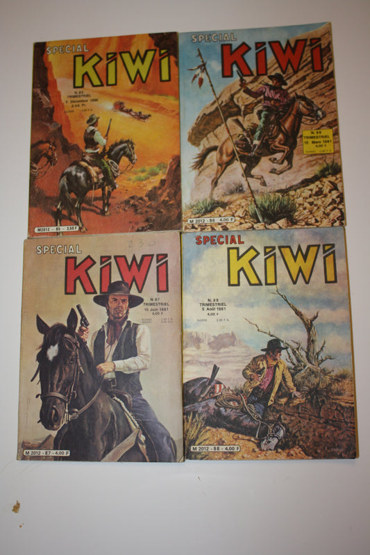 Album Spécial kiwi du n°85 au n°88 – Spécial Kiwi – Collectif – LUG – Périodique – 1980/81