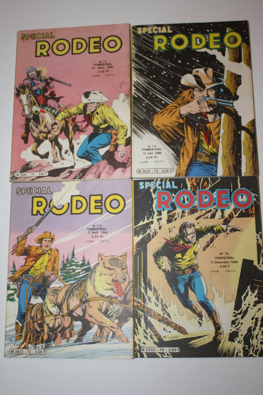 Album Spécial Rodéo du n°73 au n°76 – Spécial Rodéo – Collectif – LUG – Périodique – 1980