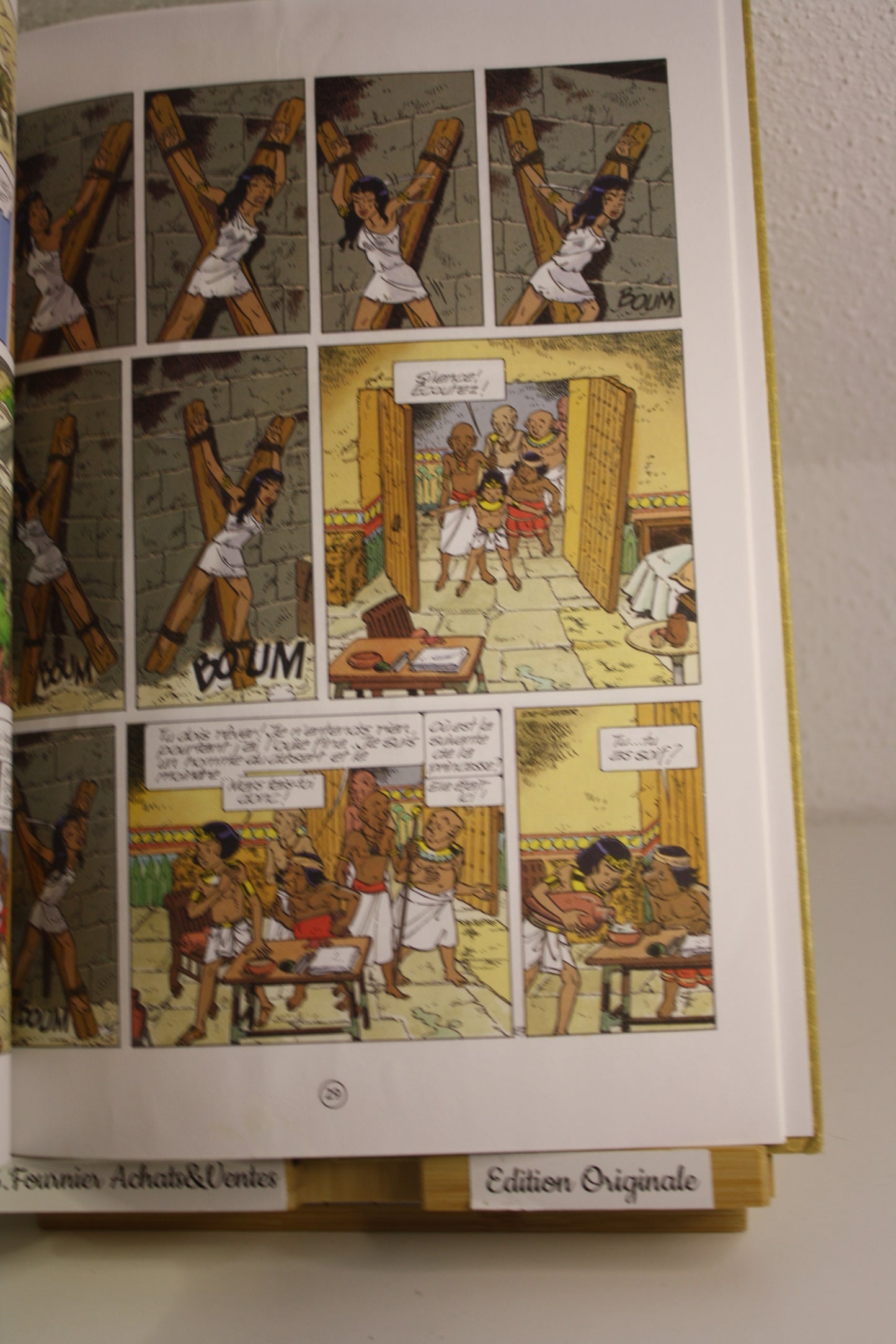 La prisonnière de Sekhmet – Papyrus – Gieter – Dupuis - EO – 1999