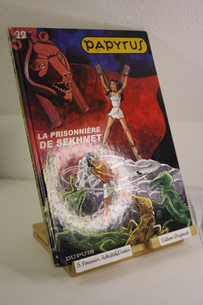 La prisonnière de Sekhmet – Papyrus – Gieter – Dupuis - EO – 1999