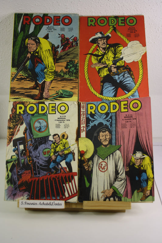 Rodéo du n°323 au n°326 – Rodéo – Collectif – LUG – Périodique – 1978