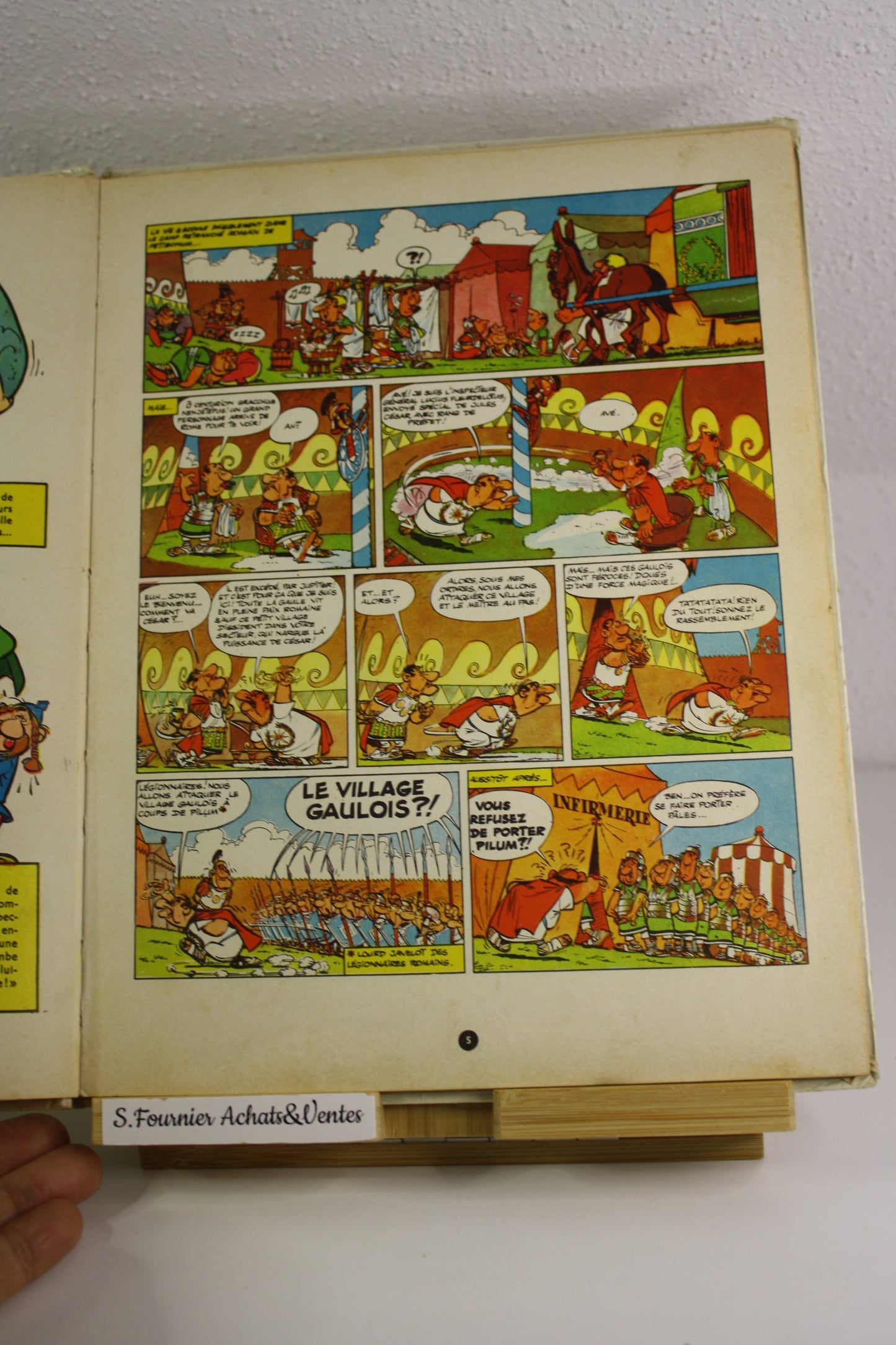 Le tour de gaule – Astérix – Goscinny Uderzo – Dargaud - Réédition – 1965 - Pilote